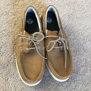 Dockers Men's Leather Casual Boat Shoe 12W